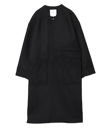 UN3D. | POCKET NO COLLAR CT(ノーカラーコート)