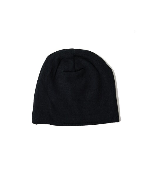 ADAM ET ROPE'（アダムエロペ）の「【BAL/バル】BIG LOGO SOFT BEANIE HAT（ニットキャップ/ビーニー・メンズ・ブラック/ブルー系/ピンク系・F）」の6枚目の写真