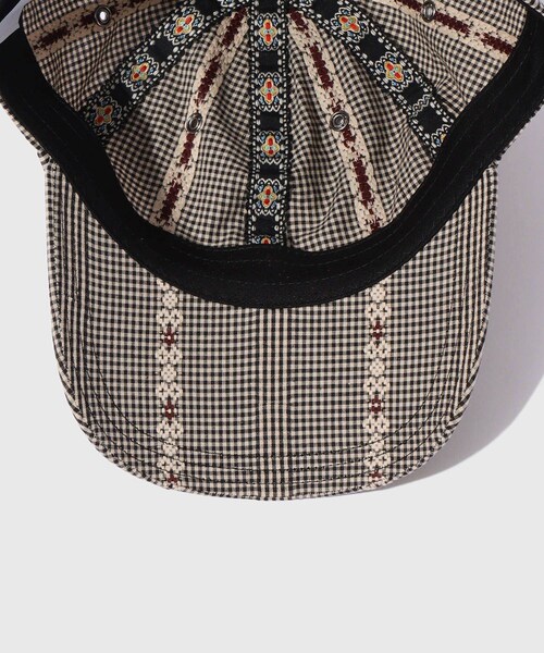 ADAM ET ROPE'（アダムエロペ）の「【SUGARHILL/シュガーヒル】TYROL DOBBY BASEBALL CAP（キャップ・メンズ・ブラック・F）」の7枚目の写真