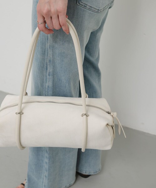 SENSE OF PLACE by URBAN RESEARCH(センスオブプレイスバイアーバンリサーチ)の「FSコンビワイドバッグ(トートバッグ・レディース・IVORY/BLACK/CAMEL・One)」の6枚目の写真