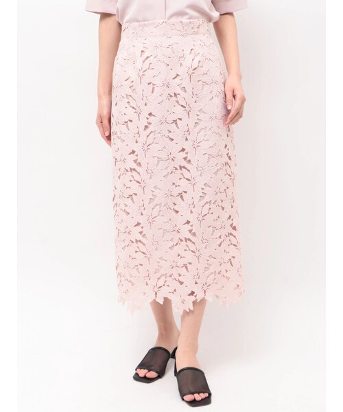 TONAL（トーナル）の「ケミカルレースタイトスカート（スカート・レディース・オフホワイト/ピンク/アイスブルー・S/M）」の15枚目の写真