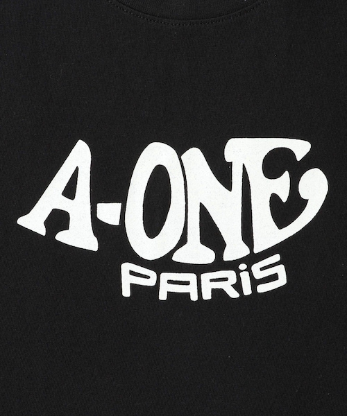 bonjour records(ボンジュールレコーズ)の「A-one Paris/エーワン・パリ A-ONE T-Shirts(Tシャツ/カットソー・レディース・ブラック・L/M/XL)」の7枚目の写真