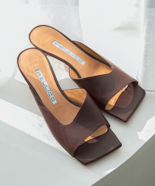 URBAN RESEARCH ROSSO（アーバンリサーチロッソ）の「PELLICO　ミュール（サンダル・レディース・WINE・36/36.5/37/37.5/38）」の10枚目の写真