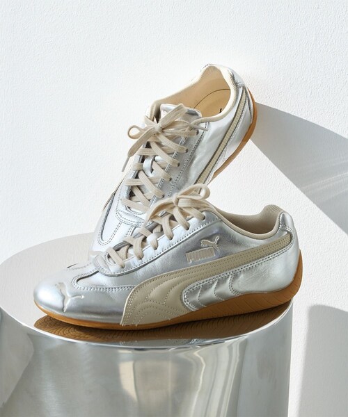 ROPE' PICNIC（ロペピクニック）の「【PUMA/プーマ】SPEEDCAT SILVER WNS（スニーカー・レディース・シルバー・23.0/24.0/25.0）」の6枚目の写真