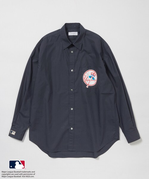 ADAM ET ROPE'(アダムエロペ)の「【MLB COLLECTION BY JUN】チームロゴプリントシャツ(シャツ/ブラウス・メンズ・ライトグレー/ホワイト/ネイビー・L/M)」の20枚目の写真