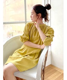 Ungrid | ウエストタックミニワンピース(ワンピース)