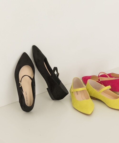 RODE SKO（ロデスコ）の「『MADE IN JAPAN』2WAYメリージェーンパンプス（パンプス・レディース・C.ORANGE/BLACK/LIME/PINK/MOCHA・36/37/38）」の15枚目の写真