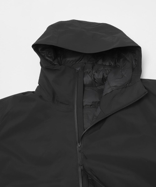 URBAN RESEARCH（アーバンリサーチ）の「ES.1　3lyr down Hoodie（その他アウター・メンズ・lt gray/navy/black・M/L/XL）」の9枚目の写真