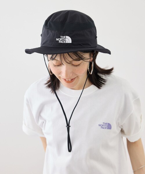 ROPE' PICNIC(ロペピクニック)の「【THE NORTH FACE/ザ・ノース・フェイス】BRIMMER HAT(ハット・レディース・ブラック/ベージュ・F)」の2枚目の写真