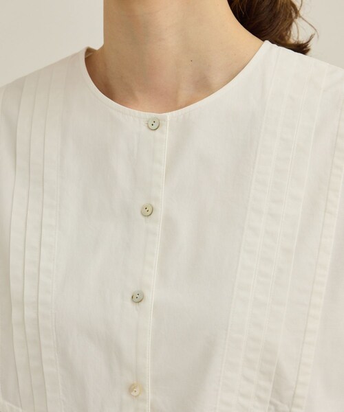 ROPE'(ロペ)の「【洗える】布帛コンビシャツカットソー(Tシャツ/カットソー・レディース・ブラック/ホワイト・F)」の16枚目の写真