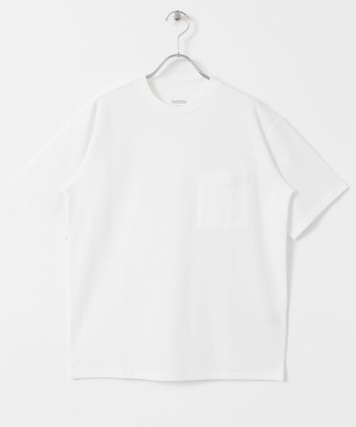 URBAN RESEARCH DOORS（アーバンリサーチドアーズ）の「『Sサイズ/WEB限定』ポンチポケットショートスリーブTシャツ（Tシャツ/カットソー・メンズ・NAVY/WHITE/L.GRAY/L.PINK/INK BLACK・S/M/L/XL）」の14枚目の写真