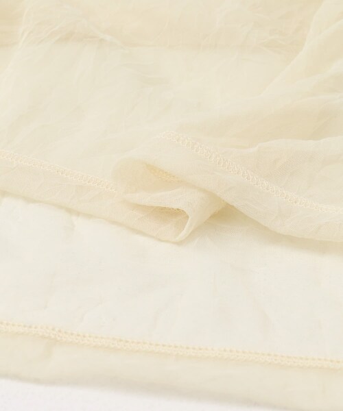 URBAN RESEARCH ROSSO（アーバンリサーチロッソ）の「provoke　シアーフットボールTシャツ（Tシャツ/カットソー・レディース・lightbeige/white/black・FREE）」の19枚目の写真