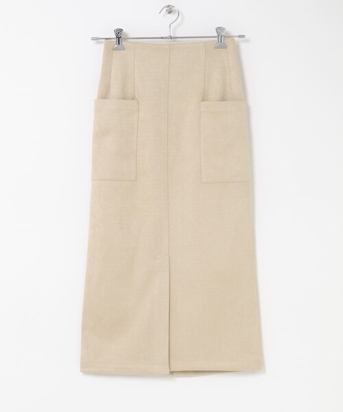 ITEMS URBANRESEARCH（アイテムズ アーバンリサーチ）の「フェイクスエードタイトスカート（スカート・レディース・IVO/MOC/SUMIKURO・FREE）」の10枚目の写真