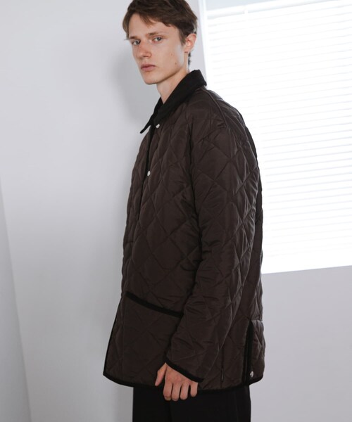 URBAN RESEARCH（アーバンリサーチ）の「Traditional Weatherwear　WAVERLY STUDS EX.UR（ブルゾン・メンズ・BLK/別注BROWN・38/40/42）」の20枚目の写真
