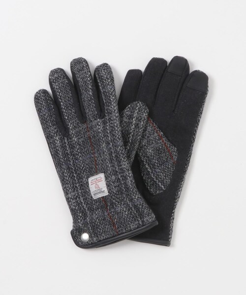 URBAN RESEARCH Sonny Label（アーバンリサーチサニーレーベル）の「HARRIS TWEEDグローブ（ベルト・メンズ・チャコール/ネイビー/ブラウン・One）」の5枚目の写真