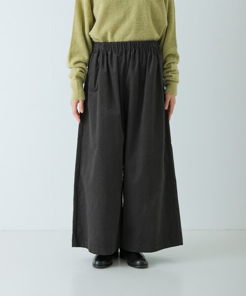 かぐれ（カグレ）の「ドットコーデュロイワイドパンツ（その他パンツ