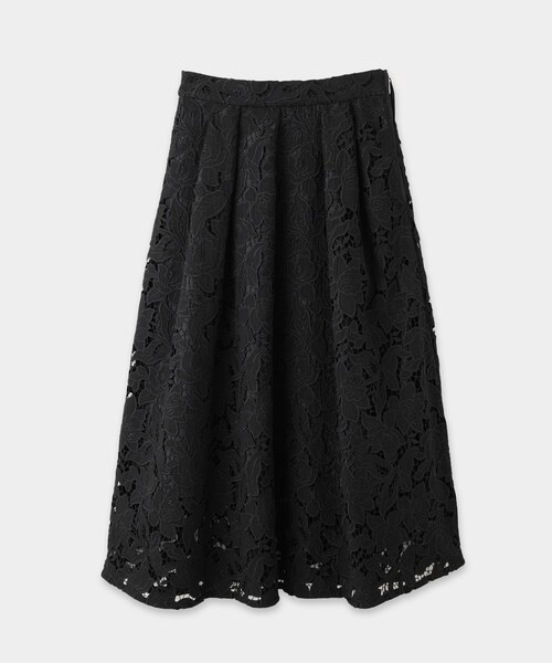 ROPE'(ロペ)の「【一部店舗限定】【REALM(レルム)】LACE SKIRT|ウエストタックスカート 26SS(スカート・レディース・ホワイト/ブラック・36/38)」の20枚目の写真