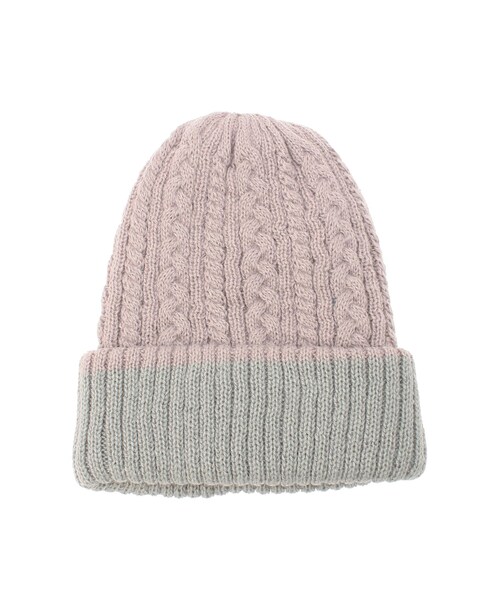 LAGUNAMOON（ラグナムーン）の「リバーシブルニットキャップ（その他雑貨・レディース・ホワイト/グレー/ブラック・F）」の15枚目の写真