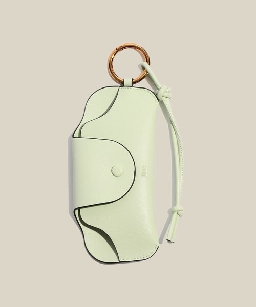 ROPE'（ロペ）の「【E'POR】Glass CASE(サングラスケース)/26SS新型（ポーチ・レディース・ブラック/ダークブラウン/キミドリ/ブルー系・F）」の3枚目の写真