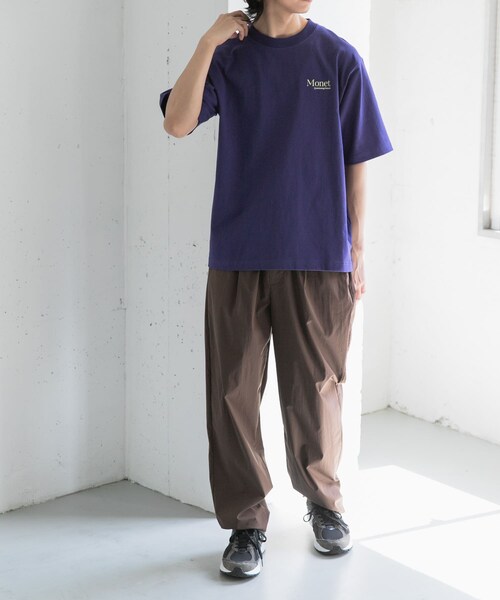URBAN RESEARCH DOORS(アーバンリサーチドアーズ)の「FORK&SPOON Monet art t-shirts(Tシャツ/カットソー・メンズ・OFF/NAVY・4/5)」の18枚目の写真