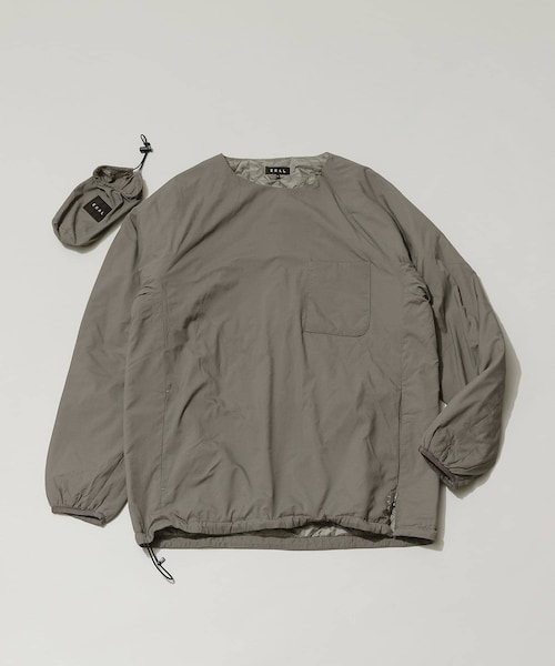 EKAL（エカル）の「レイクショアインサレーションプルオーバー（その他トップス・メンズ・T GREY/N GREY・M/L）」の14枚目の写真