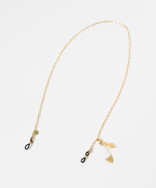 URBAN RESEARCH(アーバンリサーチ)の「SUNNY CORDS EYEWEAR CHAIN1(ネクタイ・レディース・GOLD・-)」の2枚目の写真