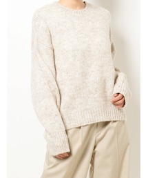 Ungrid | カラーモヘア混ルーズニット(ニット/セーター)