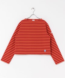 ORCIVAL | ORCIVAL　BOATNECK LONG-SLEEVE CROPPED PULLOVER(Tシャツ/カットソー)