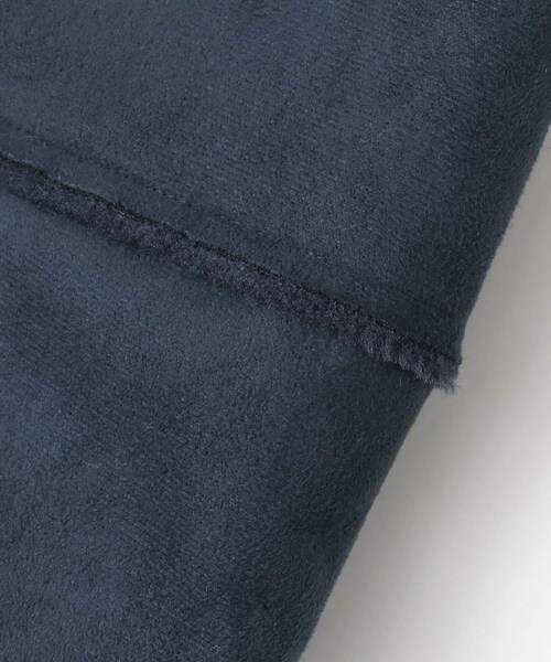 SENSE OF PLACE by URBAN RESEARCH（センスオブプレイスバイアーバンリサーチ）の「ノーカラームートンコート∴（ムートンコート・レディース・NAVY/GREIGE/KHAKI・FREE）」の18枚目の写真