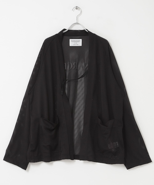 EKAL(エカル)の「mountain research Mesh Kurt(カーディガン/ボレロ・メンズ・Blue/Black・M/L)」の1枚目の写真