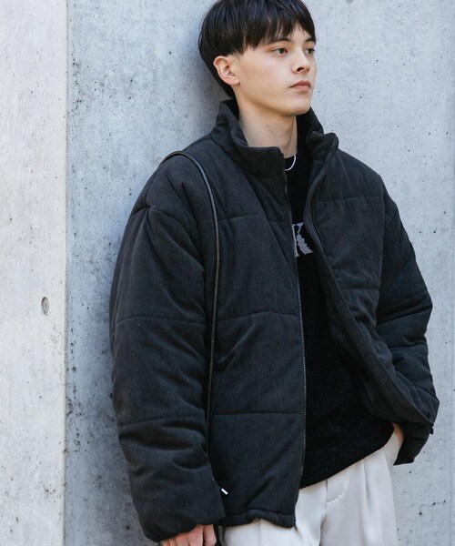 SENSE OF PLACE by URBAN RESEARCH(センスオブプレイスバイアーバンリサーチ)の「『ユニセックス』コーデュロイパデットブルゾン(その他アウター・メンズ・CHARCOAL/WHITE/BROWN・M/L)」の21枚目の写真