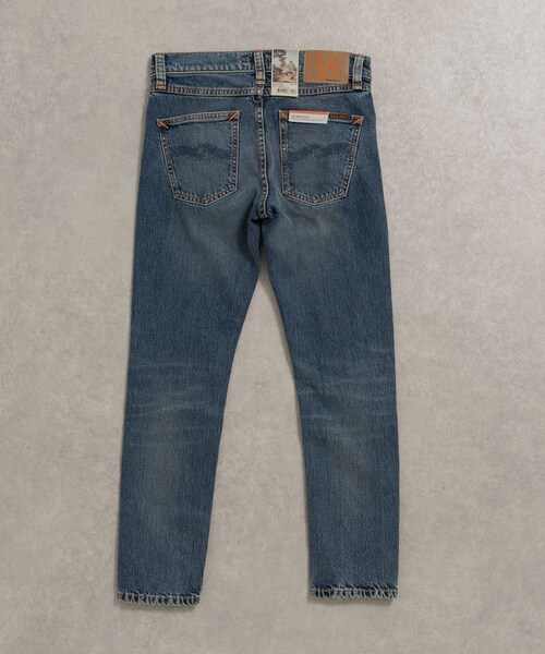 THE GOODLAND MARKET(ザグッドランドマーケット)の「NUDIE JEANS Lean Dean417-Dark Waters(デニムパンツ・レディース・INDIGO・26/27/28)」の4枚目の写真