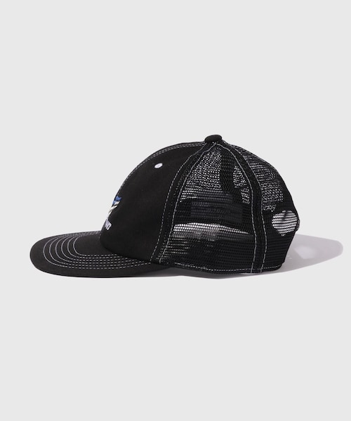 ADAM ET ROPE'（アダムエロペ）の「【elephant TRIBAL fabrics/エレファントトライバルファブリクス】SPORTS LOGO CAP（キャップ・メンズ・ブラック/レッド・F）」の4枚目の写真