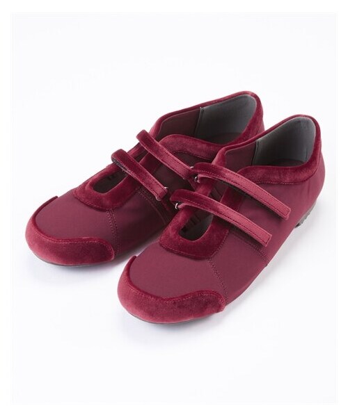 nissen（ニッセン）の「【ゆったり幅広】痛いところにやさしいダブルベルトシューズ（ワイズ４Ｅ）（バレエシューズ・メンズ・黒/ネイビー×ブラウン/ワインレッド/【ドロップ】アイボリー系・M=23.0~23.5cm/4E/L=24.0~24.5cm/4E/LL=25.0~25.5cm/4E/3L=26.0~26.5cm/4E）」の10枚目の写真