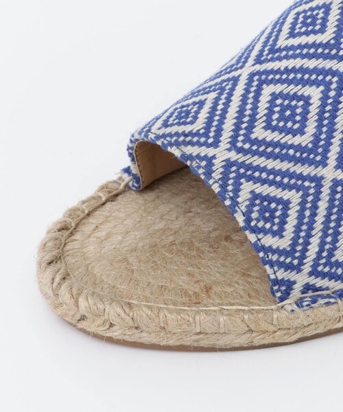 URBAN RESEARCH Sonny Label（アーバンリサーチサニーレーベル）の「ジャガードサンダル（サンダル・レディース・キャメル/ブラック/ブルー・22.5/23.5/24.5）」の6枚目の写真