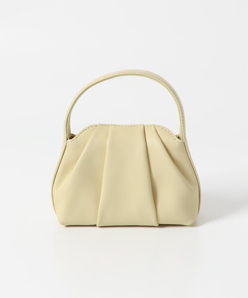 URBAN RESEARCH ROSSO（アーバンリサーチロッソ）の「LUMEN　FANTINE PETIT BAG（ハンドバッグ・レディース・sunlit yel/mistywhite/softblack/hazysilver・-）」の15枚目の写真