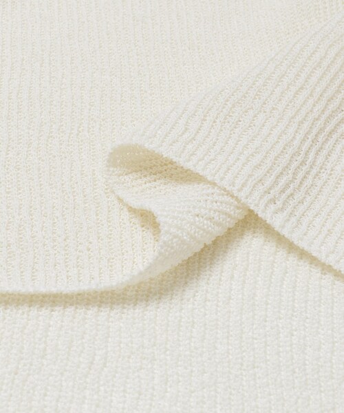 URBAN RESEARCH（アーバンリサーチ）の「Nomat　DEEP V WIDE KNIT（ニット/セーター・レディース・WHITE・2）」の6枚目の写真