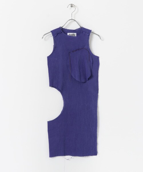URBAN RESEARCH（アーバンリサーチ）の「kotohayokozawa　Co. yoryu long tank top（その他トップス・レディース・BLUE/ORANGE/LT.BLUE・FREE）」の12枚目の写真