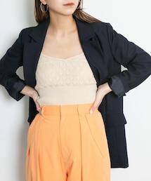 KBF | カップ付きニットブラキャミソール(キャミソール)