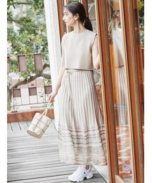 LAGUNAMOON | ウェーブレインボーニットワンピース(ワンピース)