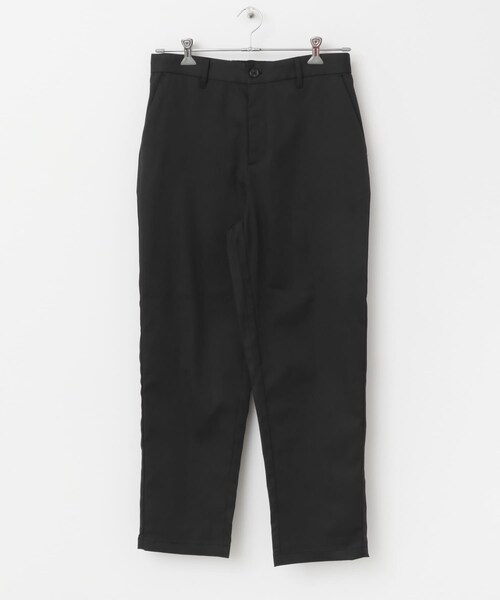 ITEMS URBANRESEARCH（アイテムズ アーバンリサーチ）の「『セットアップ対応』マシンウォッシャブルピケテーパードパンツ（その他パンツ・メンズ・BLK/KHK/NVY・M/L）」の12枚目の写真