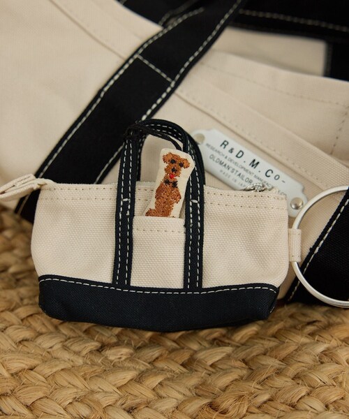 ADAM ET ROPE'（アダムエロペ）の「【J'aDoRe・一部店舗限定】【OLDMAN'S TAILOR】MINI MINI TOTE KEY RING（キーホルダー・レディース・キナリ・F）」の13枚目の写真