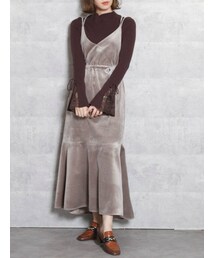 dazzlin | 裾フレアキャミワンピース(ワンピース)