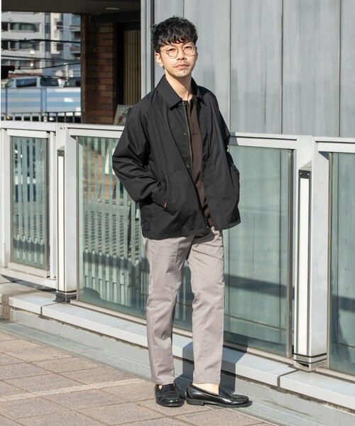 URBAN RESEARCH ROSSO（アーバンリサーチロッソ）の「『撥水』タイプライターブルゾン（ブルゾン・メンズ・BLACK/D/NAVY/GRAY/KHAKI・S/M/L/XL）」の8枚目の写真
