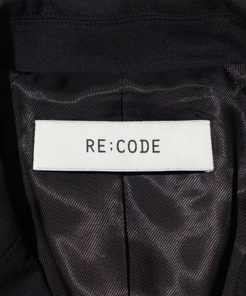 ADAM ET ROPE'(アダムエロペ)の「【RE;CODE/リコード】Knit Layered Jacket(その他アウター・レディース・ブラック・S)」の11枚目の写真