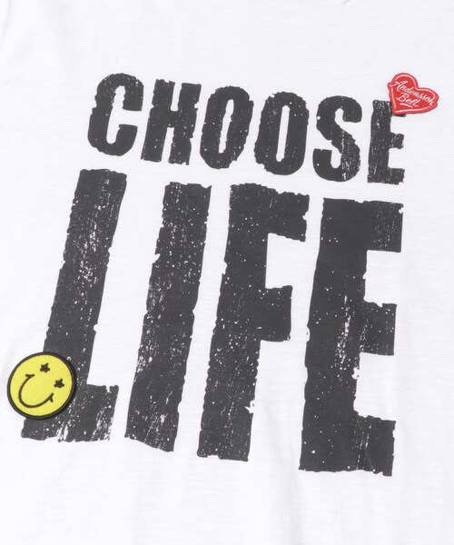 URBAN RESEARCH(アーバンリサーチ)の「Andersson Bell UNS CHOOSE LIFE T-SHIRTS(Tシャツ/カットソー・メンズ・WHITE/BLACK・M/L)」の5枚目の写真