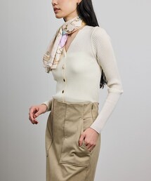 ROPE'（ロペ）の「ハイゲージワイドリブニットカーディガン（カーディガン/ボレロ）」