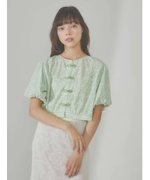 merry jenny | flowerチャイナブラウス(シャツ/ブラウス)