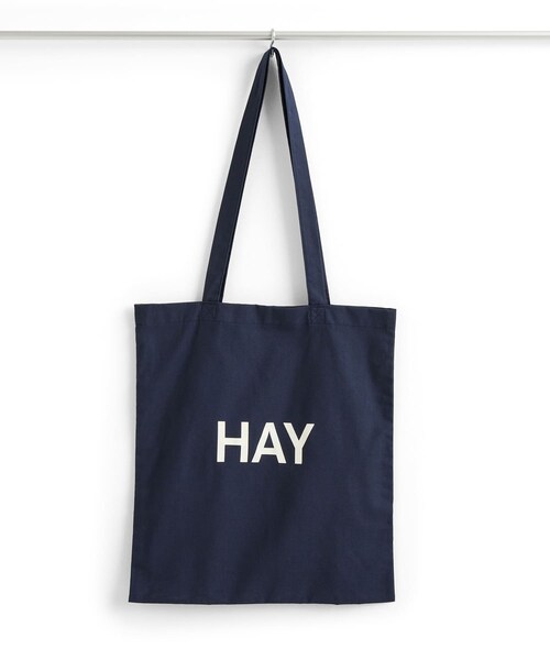 SENSE OF PLACE by URBAN RESEARCH（センスオブプレイスバイアーバンリサーチ）の「HAY　Navy Tote Bag（トートバッグ・メンズ・Navy・One）」の2枚目の写真