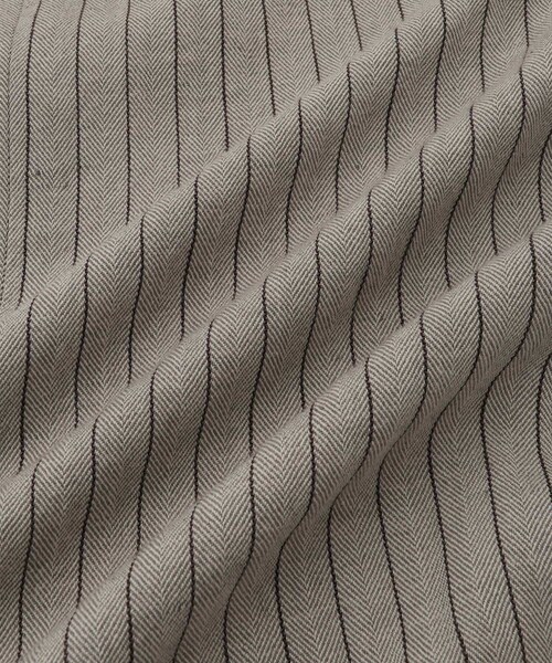 ROPE'（ロペ）の「【drawell（ドロウェル）】STRIPE PEAK LAPEL JK｜ジャケット（テーラードジャケット・レディース・ライトグレー/ネイビー・F）」の13枚目の写真